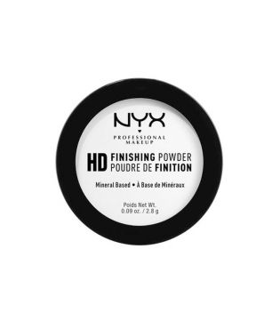 Nyx Professional Makeup - Polvos traslúcidos High Definition Finishing Powder Mini - HDFPM01: Translucent