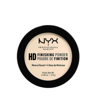 Nyx Professional Makeup - Polvos translúcidos High Definition Finishing Powder Mini - HDFPM02: Banana