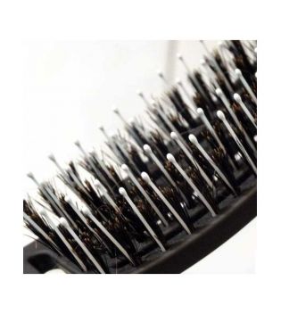 Olivia Garden - Cepillo para cabello Fingerbrush Combo Large - Black