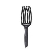 Olivia Garden - Cepillo para cabello Fingerbrush Combo Medium - Black