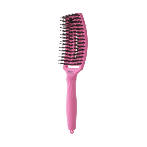 Olivia Garden - Cepillo para cabello Fingerbrush Combo Medium - Bubble Pink