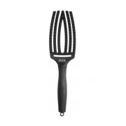 Olivia Garden - Cepillo para cabello Fingerbrush Combo Medium - Full Black Medium