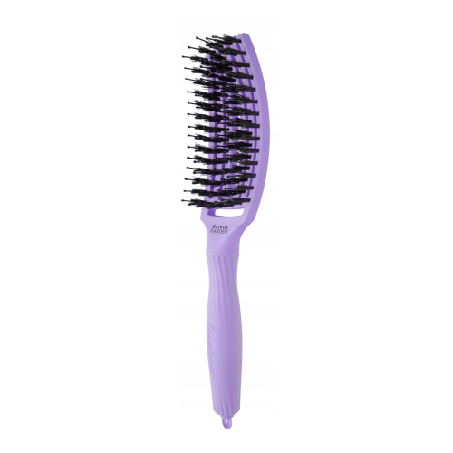 Olivia Garden - Cepillo para cabello Fingerbrush Combo Medium - Lavender
