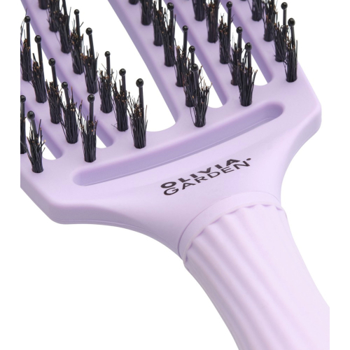 Olivia Garden - Cepillo para cabello Fingerbrush Combo Medium - Lavender