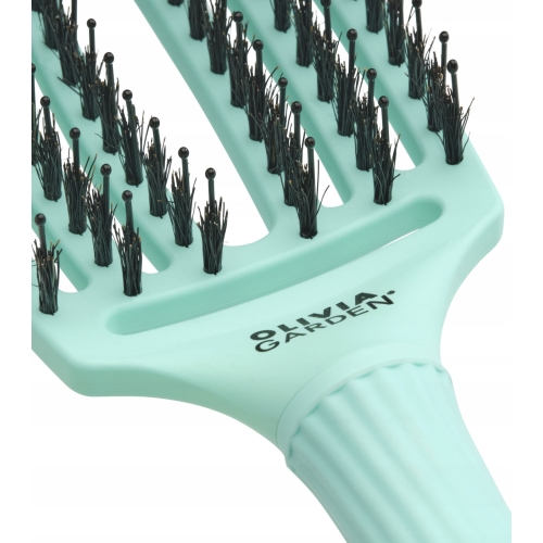 Olivia Garden - Cepillo para cabello Fingerbrush Combo Medium - Mint