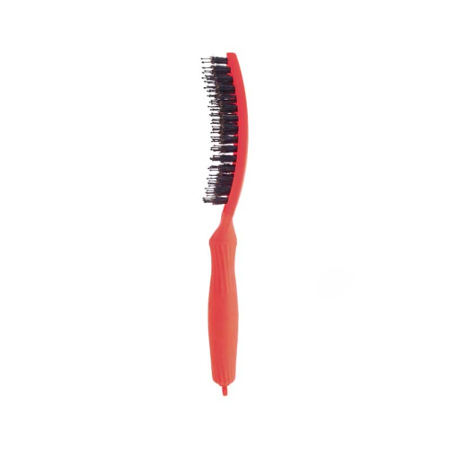 Olivia Garden - Cepillo para cabello Fingerbrush Combo Medium - Neon Orange