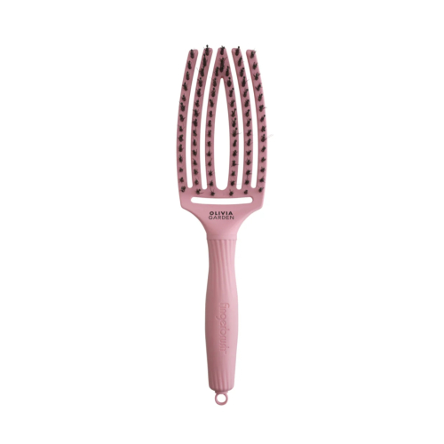 Olivia Garden - Cepillo para cabello Fingerbrush Combo Medium - Soft Pink