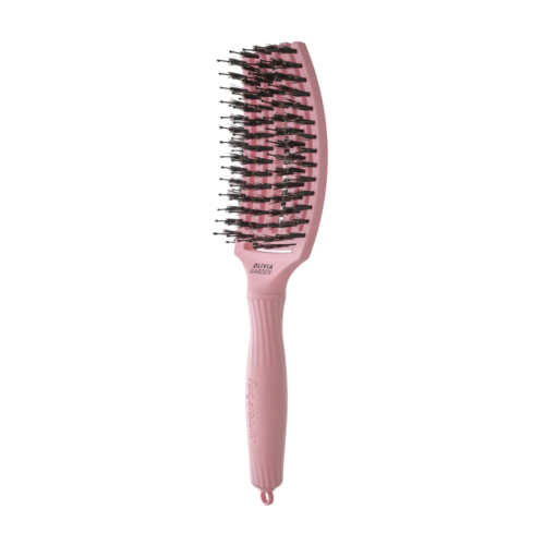 Olivia Garden - Cepillo para cabello Fingerbrush Combo Medium - Soft Pink