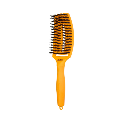 Olivia Garden - Cepillo para cabello Fingerbrush Combo Medium - Sun Flower