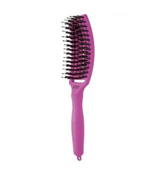 Olivia Garden - Cepillo para cabello Fingerbrush Combo Medium - Think & Pink
