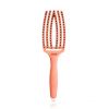 Olivia Garden - Cepillo para cabello Fingerbrush Combo Medium - Coral