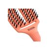 Olivia Garden - Cepillo para cabello Fingerbrush Combo Medium - Coral