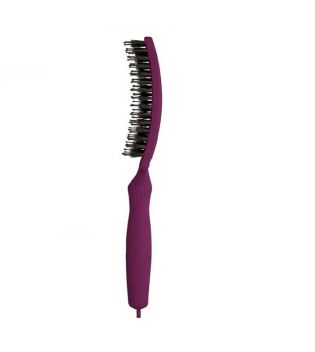 Olivia Garden - Cepillo para cabello Fingerbrush - Deep Purple