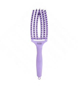 Olivia Garden - *It's a 90's Party* - Cepillo para cabello Fingerbrush Medium - Grape Soda