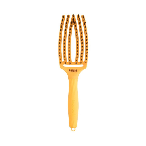 Olivia Garden - *It's a 90's Party* - Cepillo para cabello Fingerbrush Medium - Juicy Orange