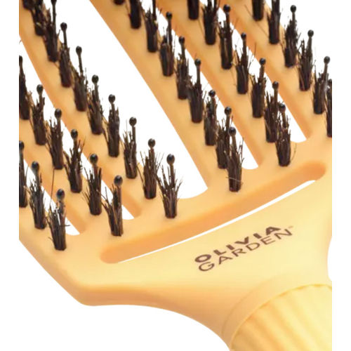 Olivia Garden - *It's a 90's Party* - Cepillo para cabello Fingerbrush Medium - Juicy Orange