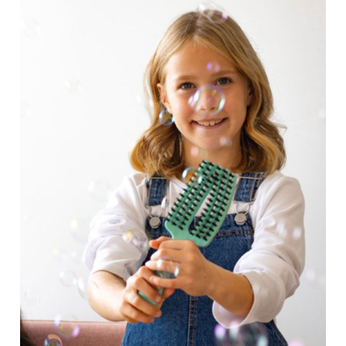 Olivia Garden - *Kids* - Cepillo para cabello Fingerbrush Care Mini - Mint