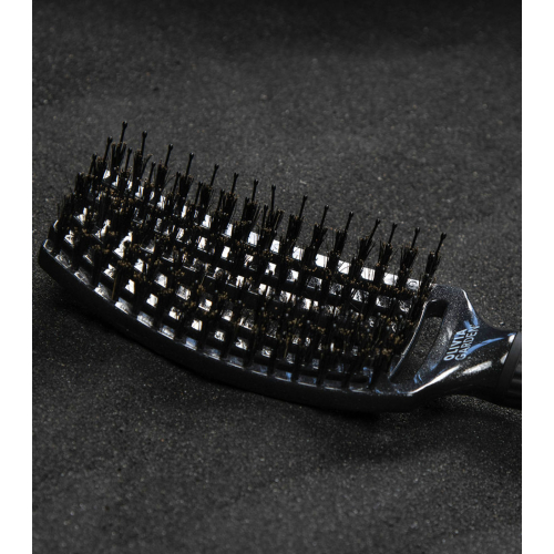 Olivia Garden - *Midnight Desert* - Cepillo para cabello Fingerbrush Combo - Black Onyx