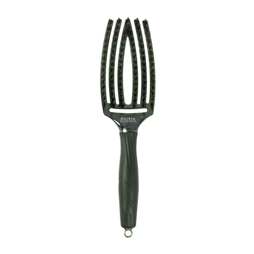 Olivia Garden - *Midnight Desert* - Cepillo para cabello Fingerbrush Combo - Green Esmerald
