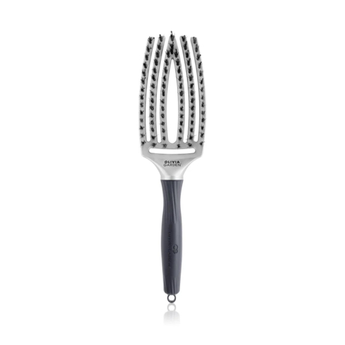 Olivia Garden - *Trinity* - Cepillo para cabello Fingerbrush - Silver