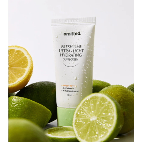 Omitted - Protector solar facial Fresh Lime Ultra Light & Hydrating SPF50+ PA++++