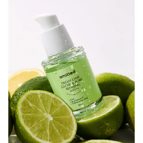Omitted - Sérum facial iluminador Fresh Lime Glow & Pore Refining