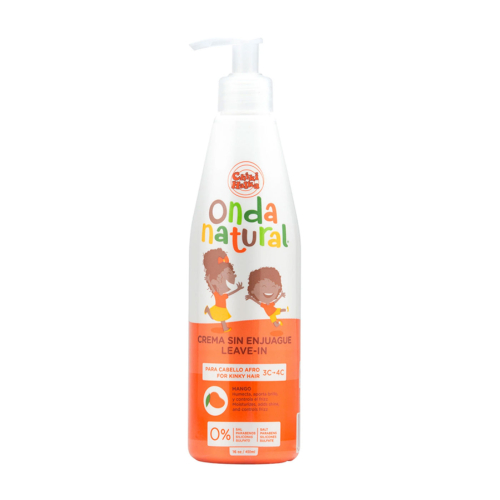 Onda Natural - Acondicionador mango Leave In para niños - Cabello rizado