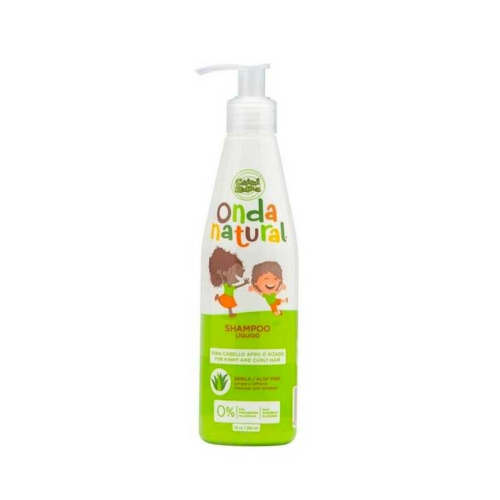Onda Natural - Champú de rizos para niños - Cabello afro