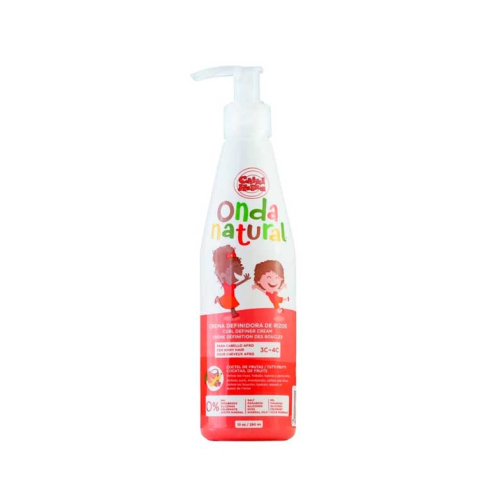 Onda Natural - Crema definidora de rizos para niños - Cabello afro