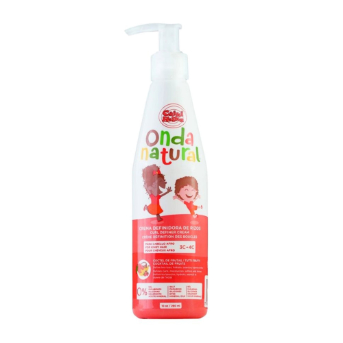 Onda Natural - Crema definidora de rizos para niños - Cabello afro