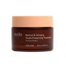 Ondo Beauty 36.5 - Crema para rostro Retinol & Ginseng Youth Preserving Treatment