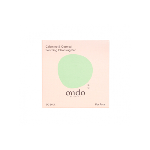 Ondo Beauty 36.5 - Limpiador facial sólido syndet 70g - Calamina y avena