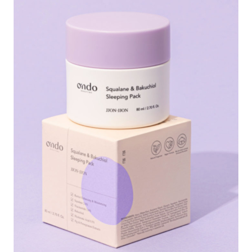 Ondo Beauty 36.5 - Mascarilla de noche JJon-JJon Squalane & Bakuchiol