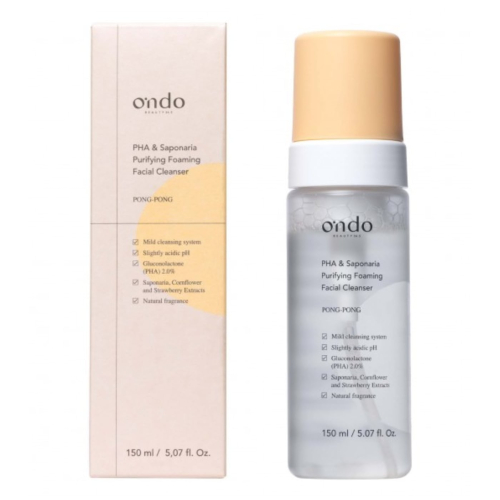 Ondo Beauty 36.5 - Mousse limpiadora purificante PHA & Saponaria