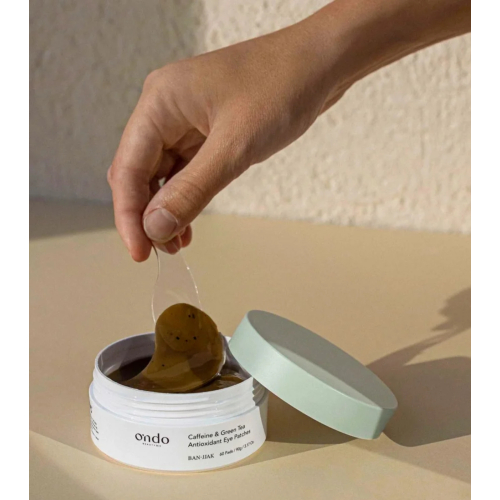 Ondo Beauty 36.5 - Parches de hidrogel para el contorno de ojos Caffeine & Green Tea
