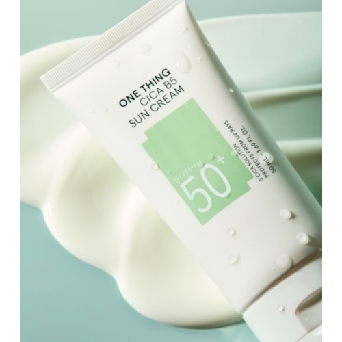 One Thing - Protector solar facial Cica B5 SPF50+ PA++++