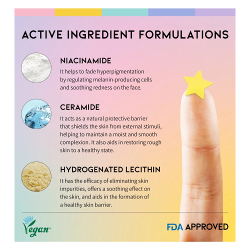 OOTD Beauty - Parches para granos en forma de estrella Star Spot Patch