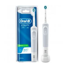 Oral B - Cepillo de dientes eléctrico Vitality 100 Cross Action - Blanco