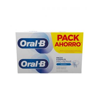 Oral B - Pack 2 pastas de dientes Pro-Repair Encías & Esmalte