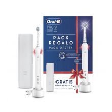 Oral B - Pack regalo con cepillo de dientes eléctrico Pro 2 2500