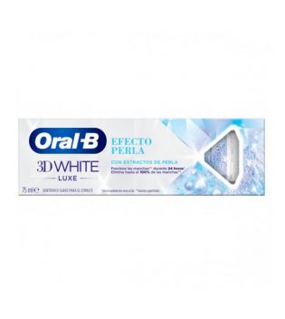 Oral B - Pasta de dientes 3D White Luxe efecto perla