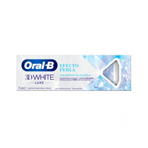 Oral B - Pasta de dientes 3D White Luxe efecto perla
