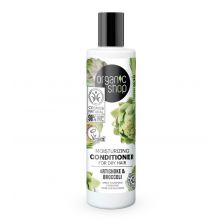 Organic Shop - Acondicionador hidratante para cabello seco - Alcachofa y Brócoli