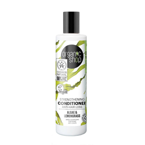 Organic Shop - Acondicionador Mineral Strenghthening - Alga orgánica y citronela