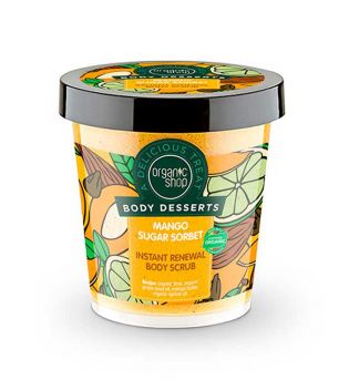 Organic Shop - *Body Desserts* - Exfoliante corporal - Sorbete de azúcar de mango