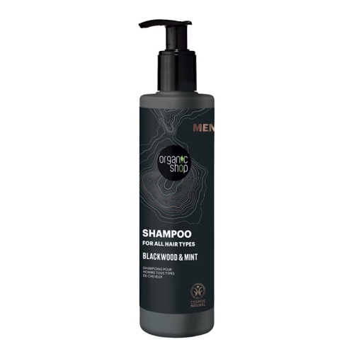 Organic Shop - Champú para todo tipo de cabello hombre - Corteza de roble y menta