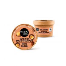 Organic Shop - Champú sólido nutritivo - Miel y macadamia
