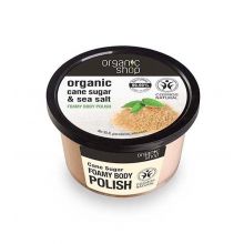Organic Shop - Exfoliante corporal espumoso - Caña de azúcar orgánica y sal marina