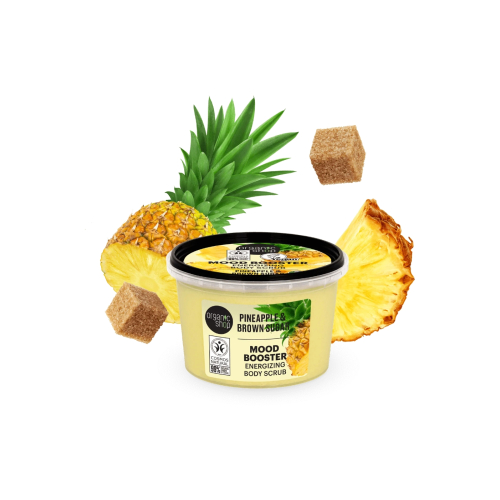 Organic Shop - Exfoliante corporal Mood Booster - Piña y azúcar moreno