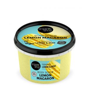 Organic Shop - Exfoliante corporal reafirmante - Lemon macaron